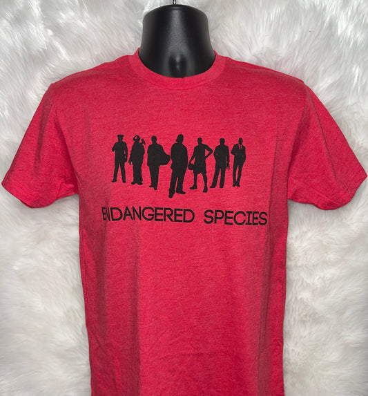 Endangered Species Shirt (Black Letters)