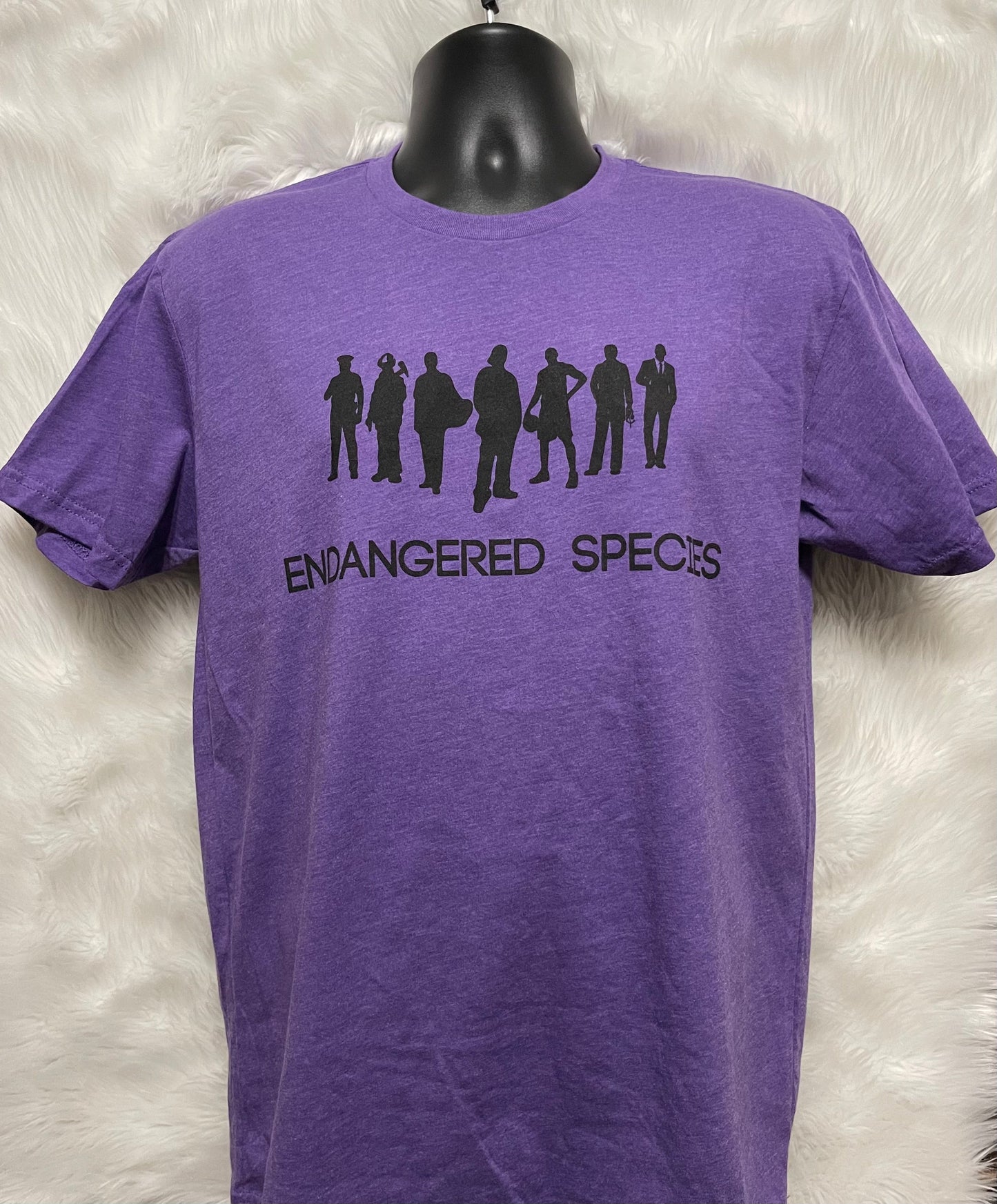 Endangered Species Shirt (Black Letters)