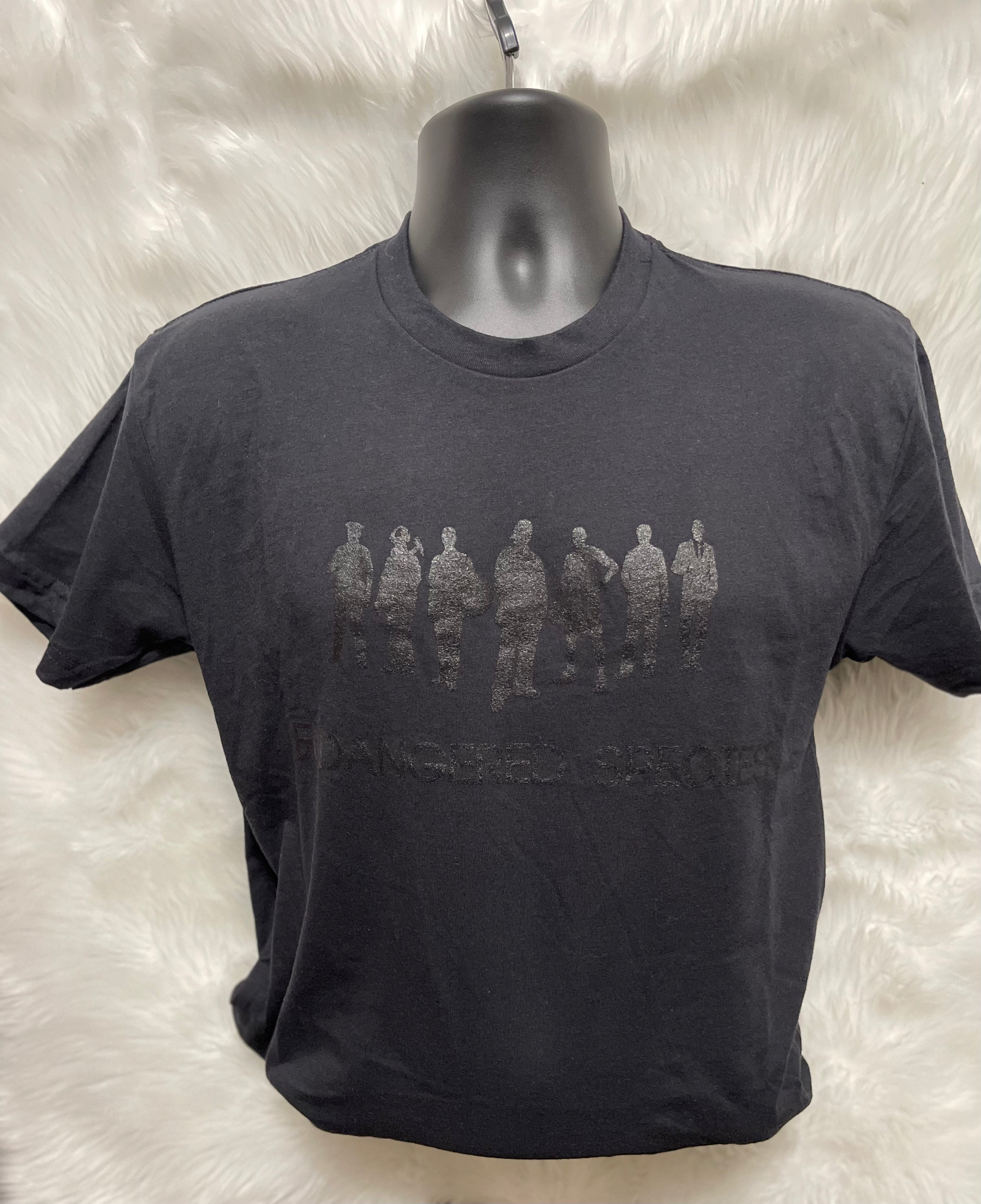 Endangered Species Shirt (Black Letters) – Infiniti Enterprises